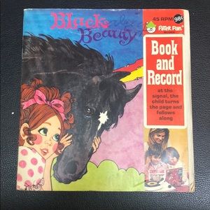 Peter pan records: black beauty book & record